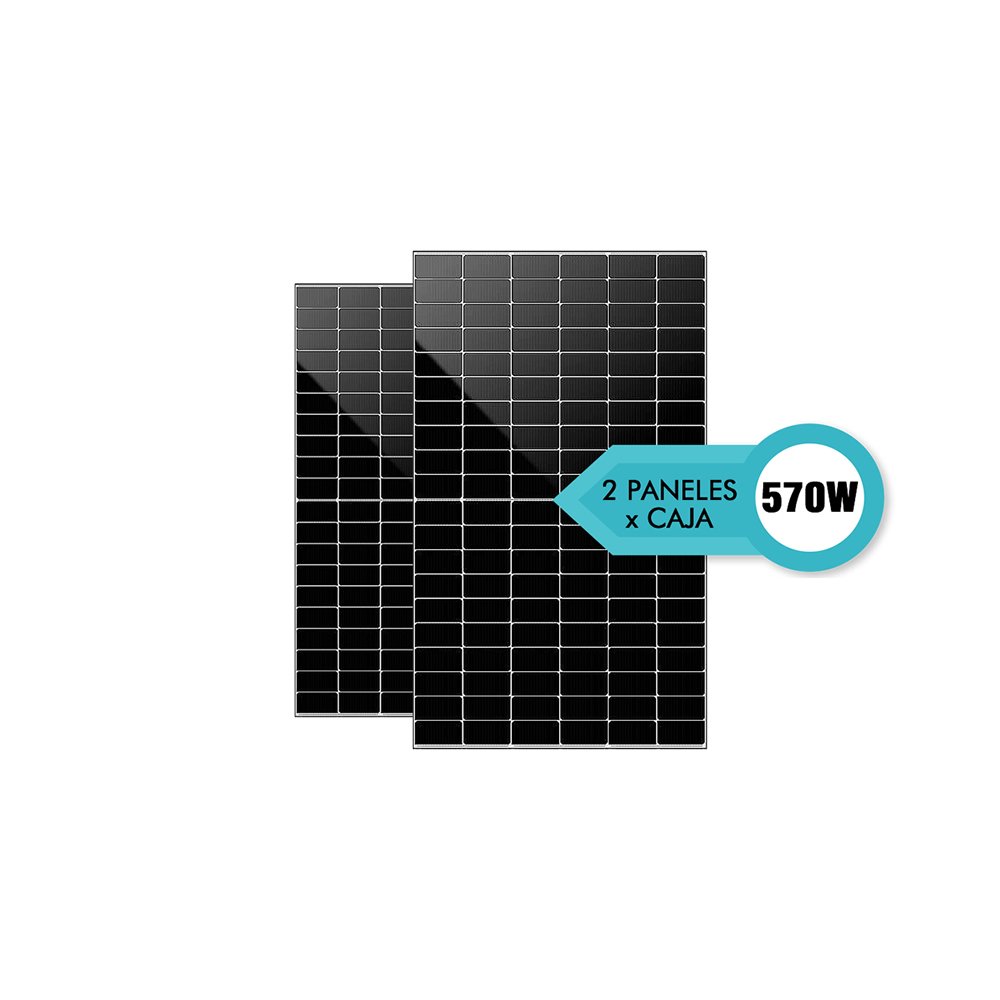 Panel Solar Fiasa 570w x 2 Unid Full Screen 230570117