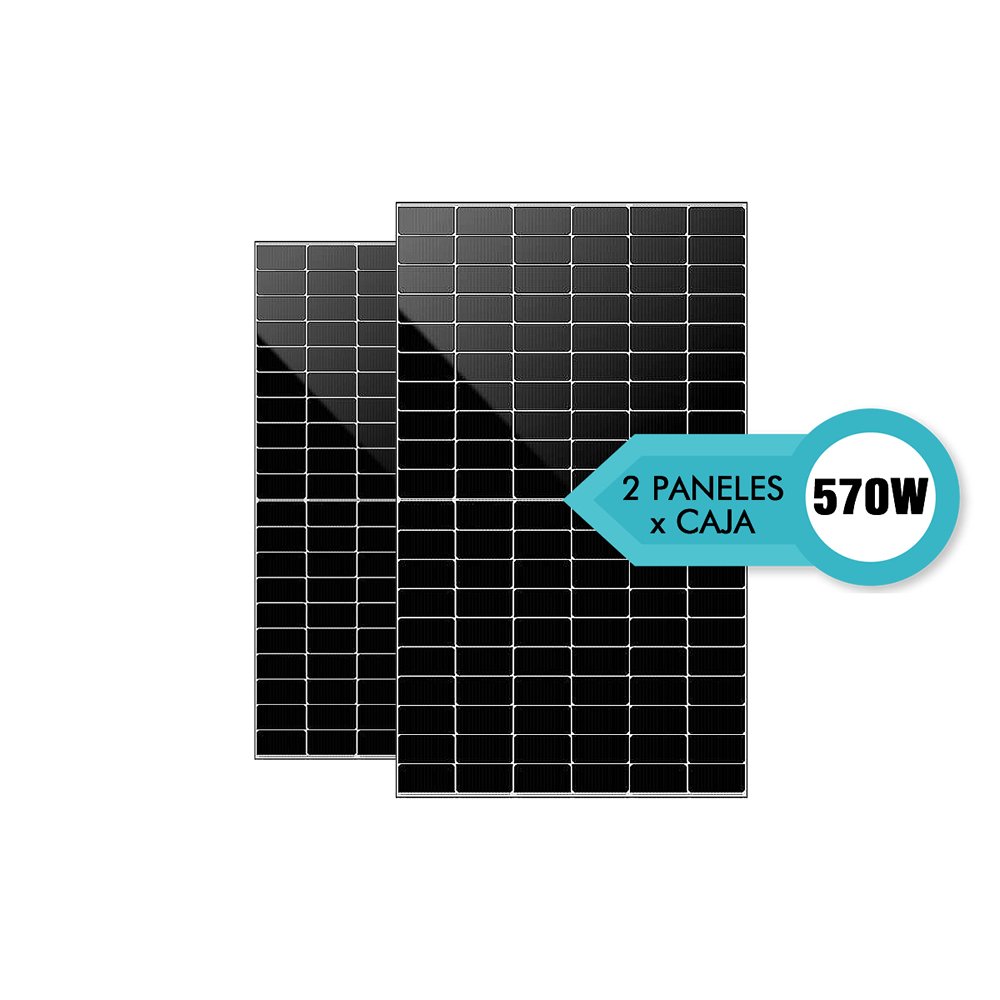 Panel Solar Fiasa 570w x 2 Unid Full Screen 230570117
