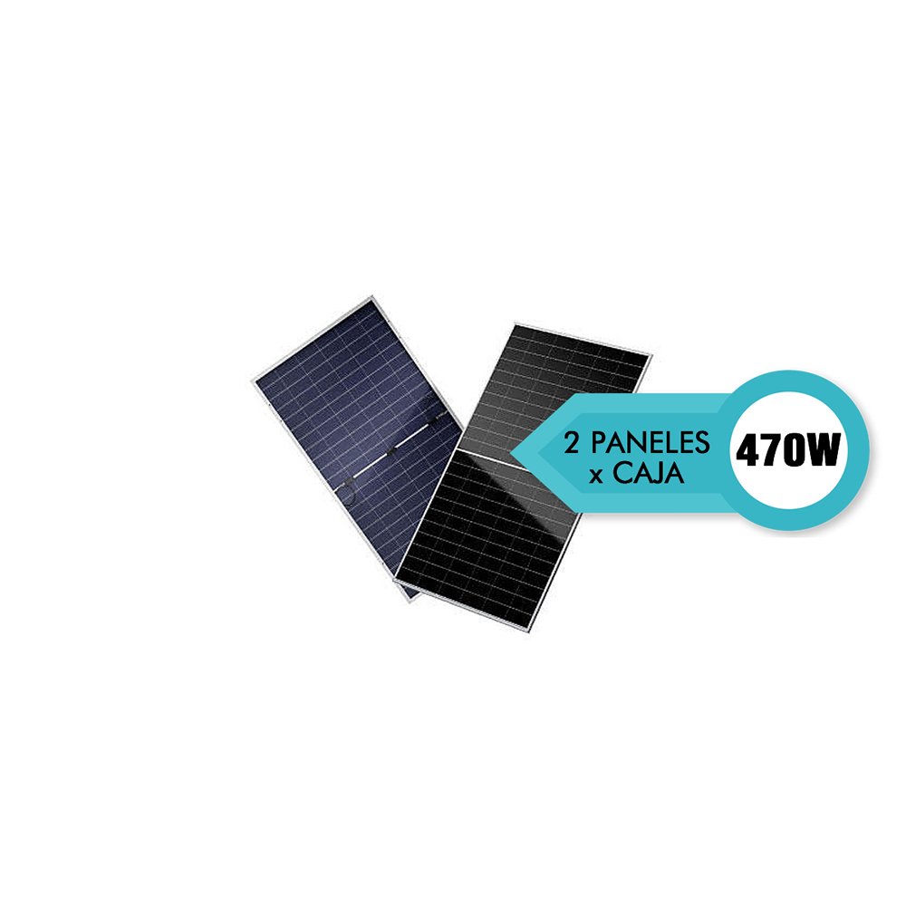Panel Solar Fiasa 470w x 2 Unid Bifacial Mono 230472117