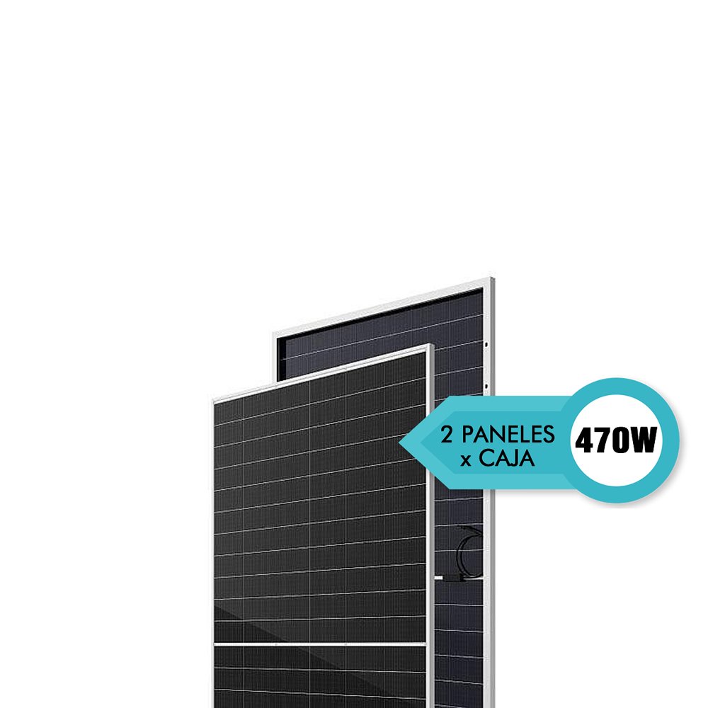 Panel Solar Fiasa 470w x 2 Unid Bifacial Mono 230472117