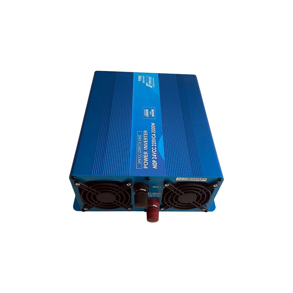 Inversor de Corriente FIASA Onda Senoidal Pura 24VCC 220VCA 2000W