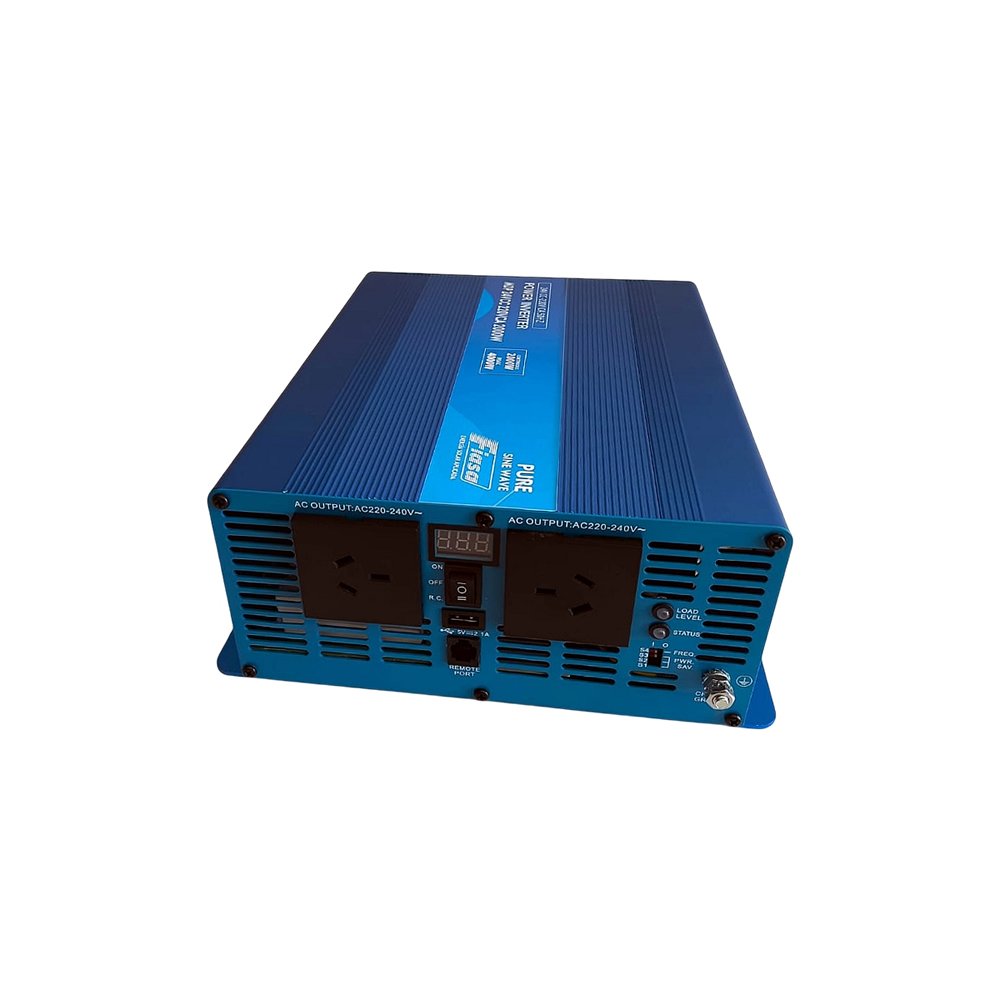 Inversor de Corriente FIASA Onda Senoidal Pura 24VCC 220VCA 2000W