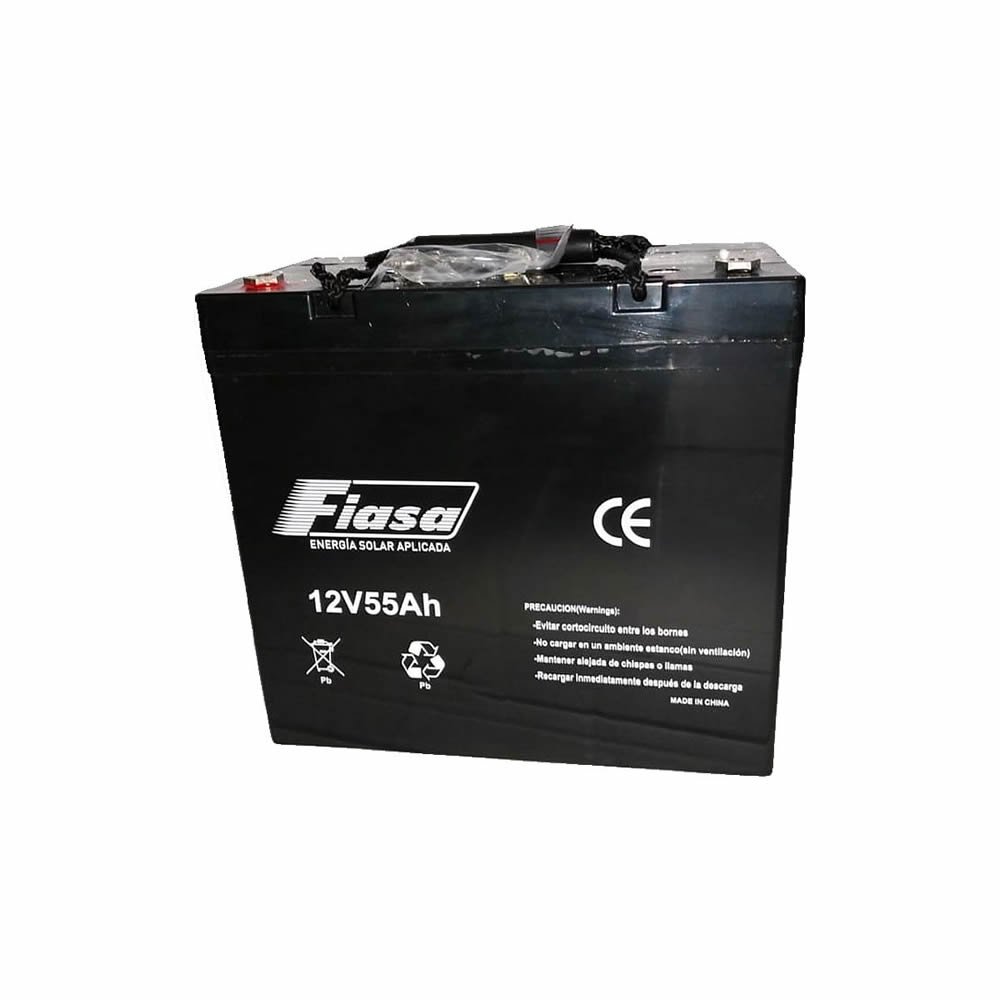 Batería de Gel Ciclo Profundo 12V 55 Ah | fiasa.com.ar | Fábrica de Implementos Agrícolas