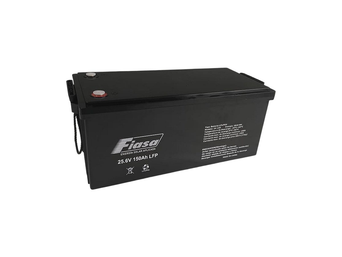 Batería Monoblock de Litio Fiasa 25.6V150ah