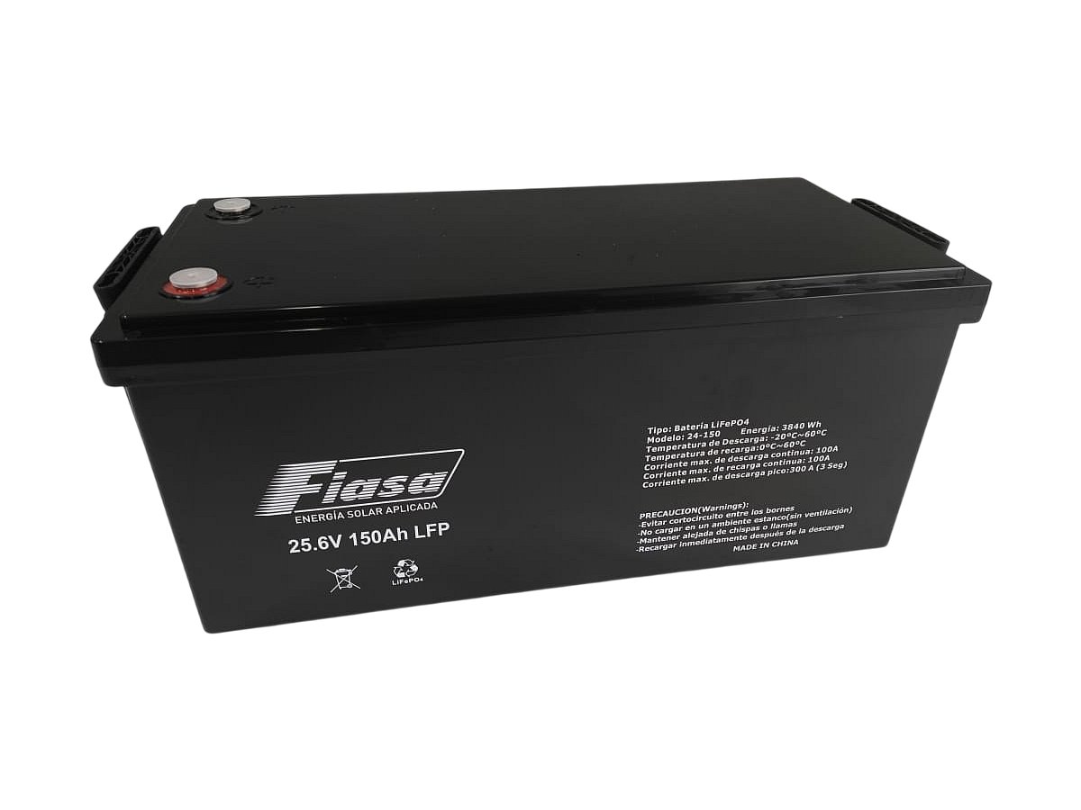 Batería Monoblock de Litio Fiasa 25.6V150ah