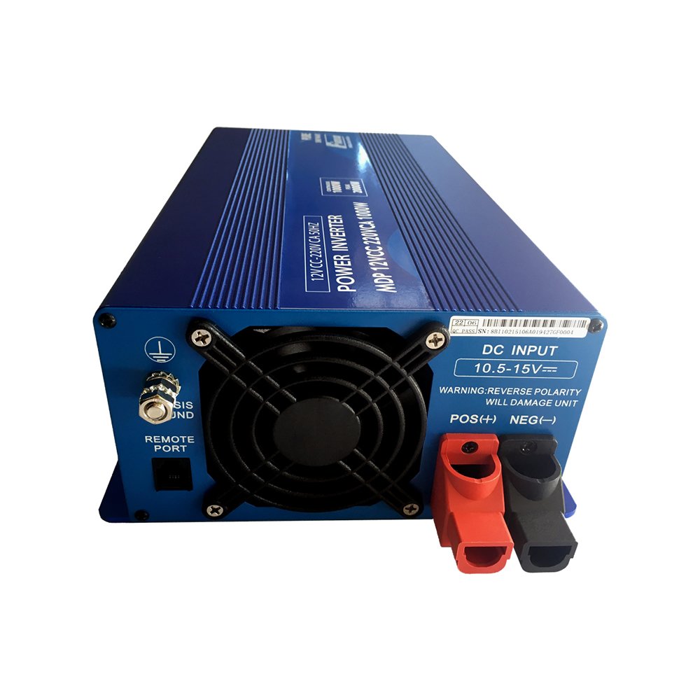 Inversor de Corriente Off Grid FIASA Onda Senoidal Pura 12 VCC/220 VCA 1000W | fiasa.com.ar | Fábrica de Implementos Agrícolas