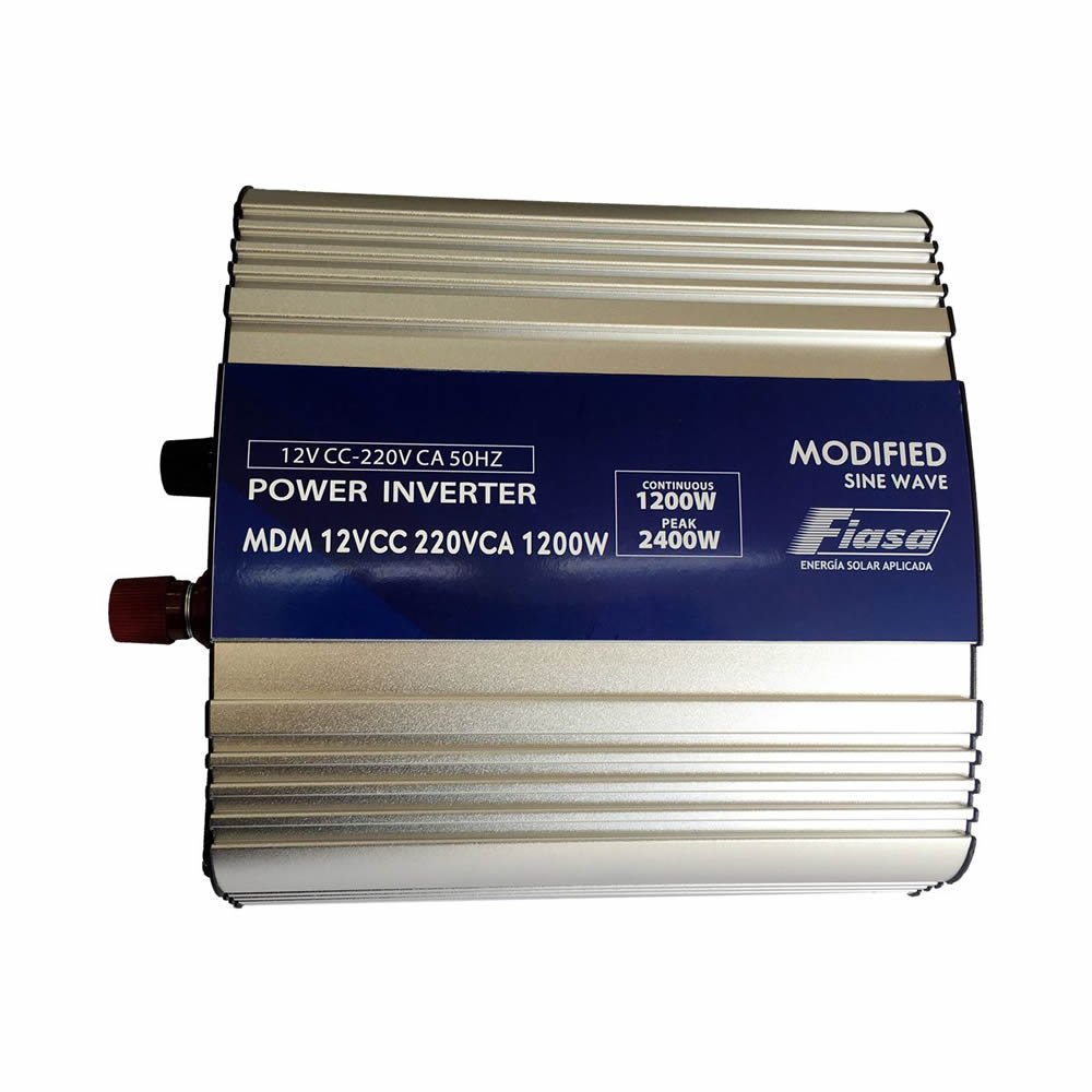 Inversor de Corriente Off Grid Fiasa Onda Senoidal Modificada 12V 1200W | fiasa.com.ar | Fábrica de Implementos Agrícolas