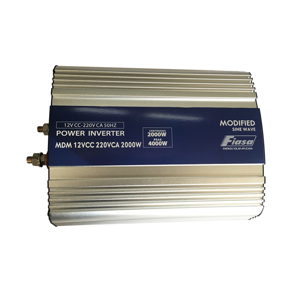 Inversor de Corriente Off Grid Fiasa Onda Senoidal Modificada 12V 2000W | fiasa.com.ar | Fábrica de Implementos Agrícolas