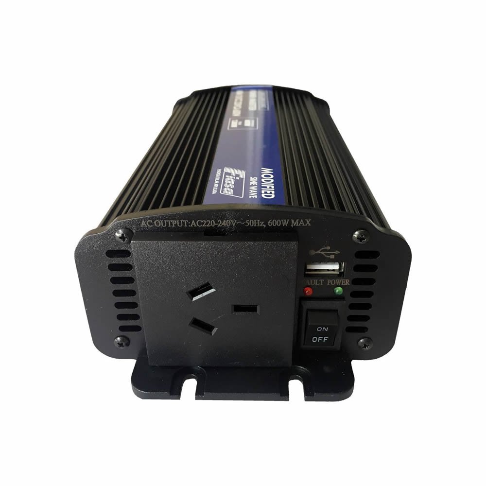 Inversor de Corriente Off Grid FIASA Onda Senoidal Modificada 12V 600W | fiasa.com.ar | Fábrica de Implementos Agrícolas