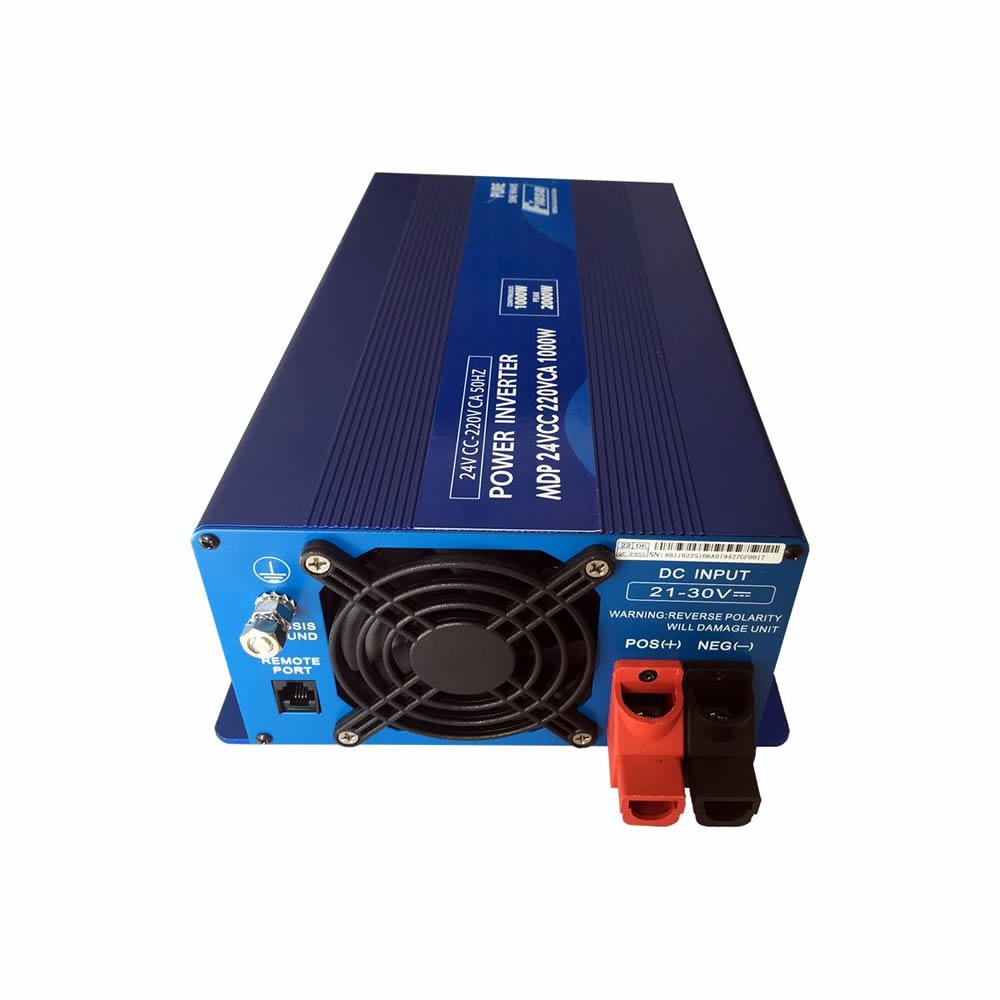 Inversor de Corriente FIASA Onda Senoidal Pura 24VCC 220VCA 1000W | fiasa.com.ar | Fábrica de Implementos Agrícolas