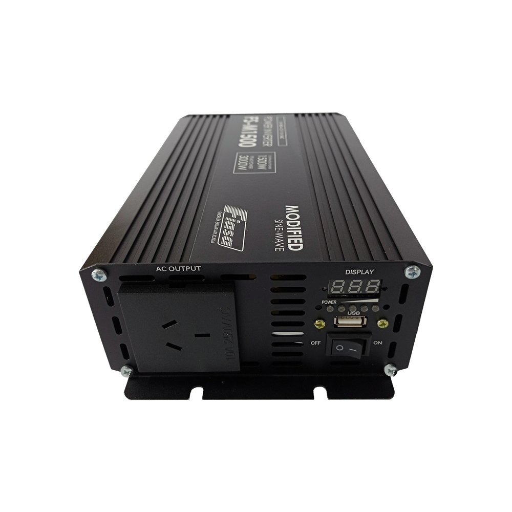 Inversor de Corriente Off Grid Fiasa 24 VCC / 220 VCA 1500 W Onda Senoidal Modificada | fiasa.com.ar | Fábrica de Implementos Agrícolas
