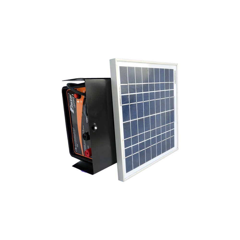 Electrificador Solar de Alambrados Fiasa con batería incluída SE 200 C 20 K 0,8 J