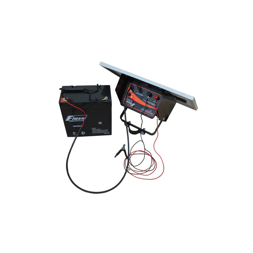 Electrificador Solar de Alambrados Fiasa con Batería Incluída SE 980 CB – 100 K – 3,8 J