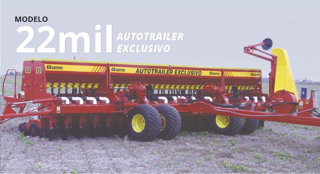 Sembradora Bertini 22mil Autotrailer