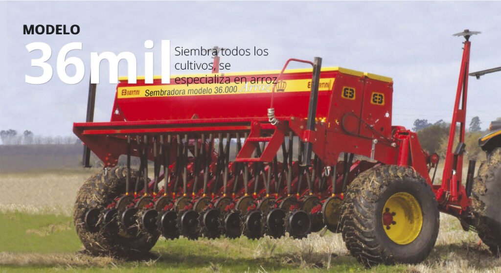 Sembradora Bertini 36mil