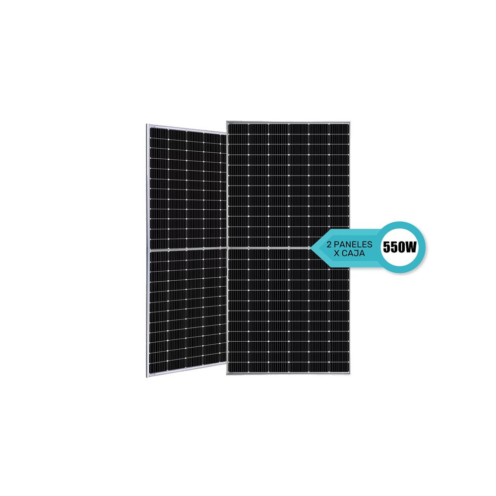 Panel Solar Fiasa 550W x2 Unidades 24V Mono