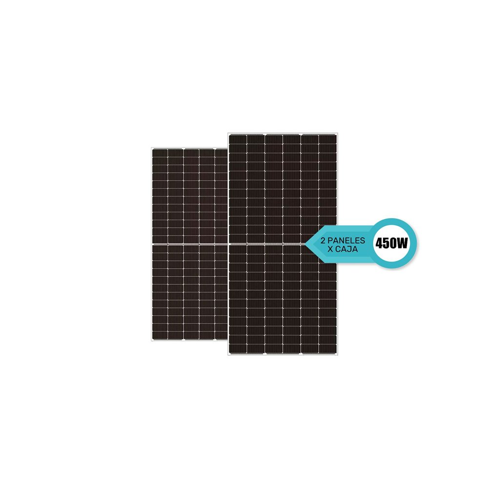 Panel Solar Fiasa 450W x2 unidades 24V Mono